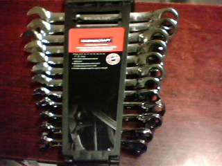 Mastercraft 12 Piece Ratchet spanner set (Shipping R60)