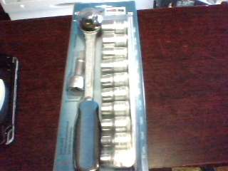 Gedore Bi-Hex Socket Set Half inch drive