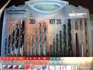 Alpen 30 Piece Drill Bit set