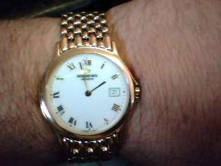 Raymond Weil Geneve Gents gold plated watch (Shipping R70)