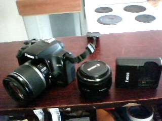 Canon EOS 1000D Digital camera + extra lens + Charger (Shipping R100)