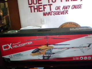 Helicopter CX 88cm Radio control (Shipping R90)