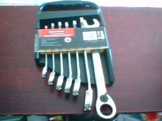 Mastercraft 7 piece Reversible  Ratchet set