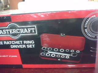 Mastercraft 14 Piece Reversible Ratchet ring driver set (Shipping R60)