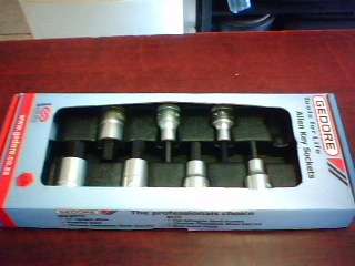 Gedore half inch drive Allen key sockets(Please Read) (Shipping R60)