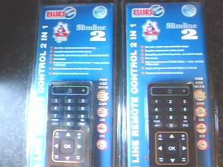 Ellies slimline 2 in 1 universal Remotes x 2 (Shipping R50)