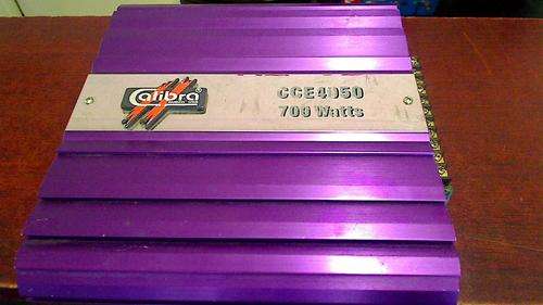Calibra 700w 4 Channel amp (Shipping R60)