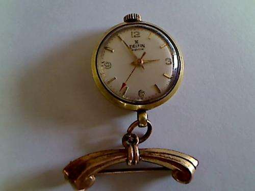 Vintage Delfin Edox Nurses Watch