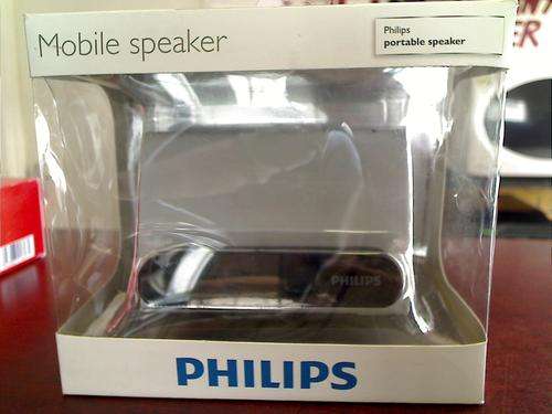 Philips Portable Speaker (Works on any smartphone )