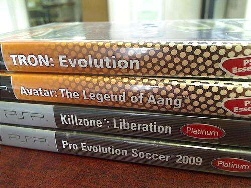 Sony PSP Games x 4