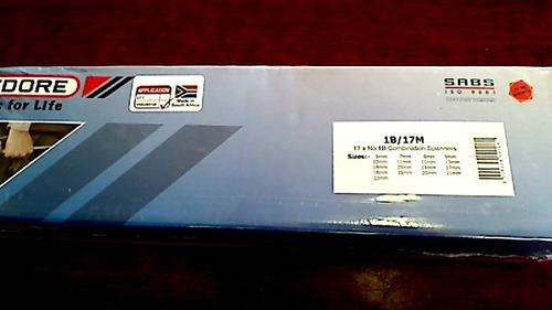 Gedore 17 Piece Combonation Spanner Set