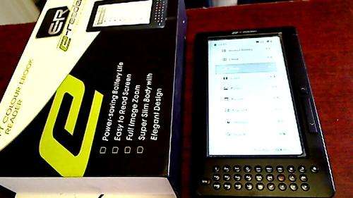 E Reader with TFT Colour 7 inch Screen 4GB on Board + SD Card Slot