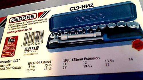 Gedore 13 Piece Socket Set