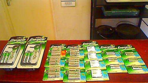 Energizer Rechargeable Batteries 28 AAA + 32 AA + 2 x Chargers = 60 Batteries