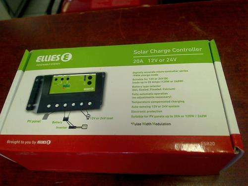 Ellies Solar Charge Controller 12-24volt (20A)