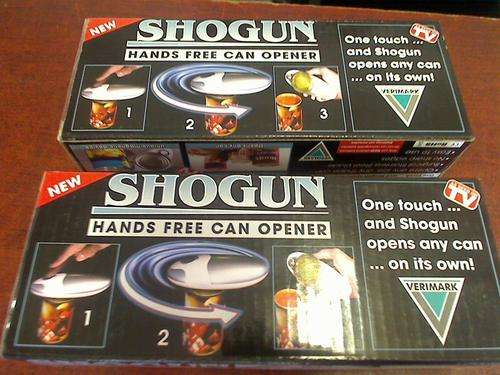 Shogun Hands Free Can Opener x 2