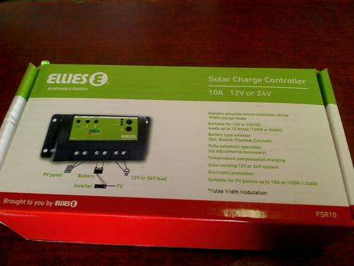 Ellies Solar Charge Controler 12v or 24v 10A