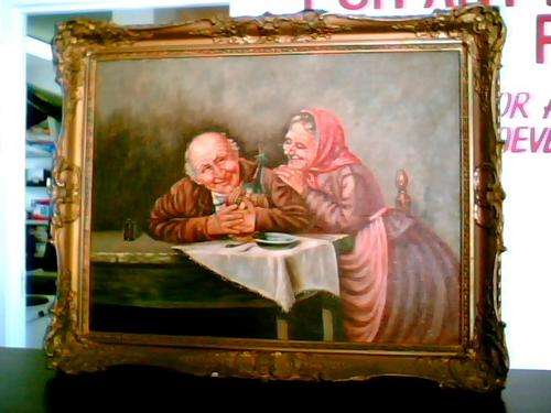 ver old painting