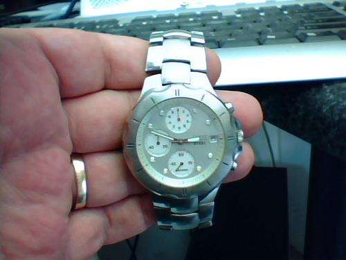 Guess gents chronograph watch