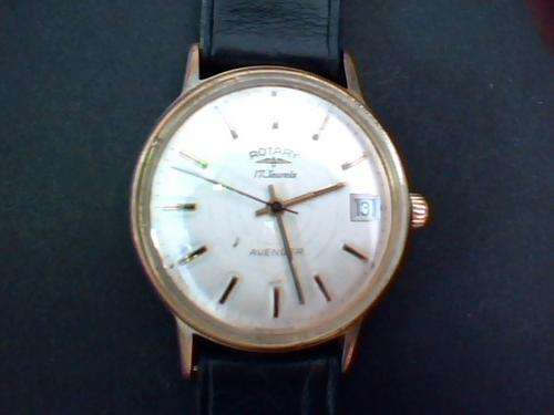 Rotary gold plated gents watch