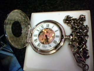 Circa silver plated pocket watch (Shipping R50)