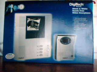 Digitech B/W Handsfree Video Doorphone (New) (Shipping R50)