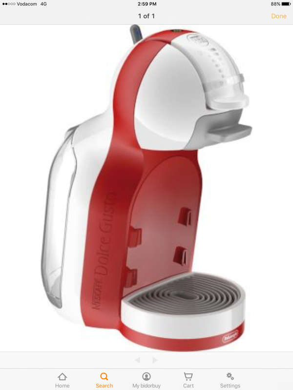 Dolce Gusto Mini Me -BARGAIN DEAL Used ONCE to test if working R99 Postnet to Postnet