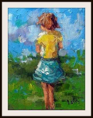 Original acrylic by Lofty (300 x 400)