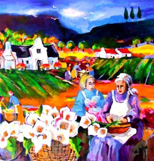 Original Lofty Eaton painting.(1200 x 1200) Very large painting!!!