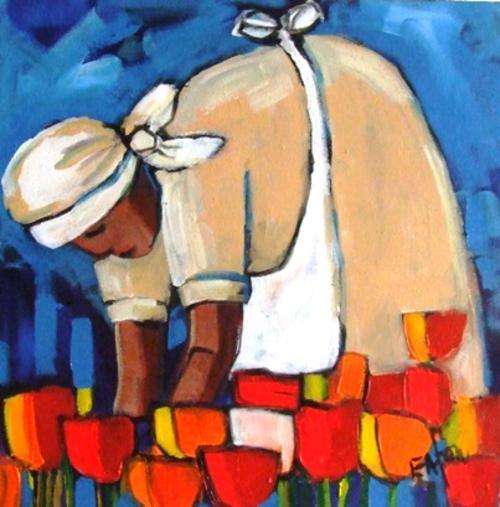 (460 x 460) Acrylic on canvas. Unframed.