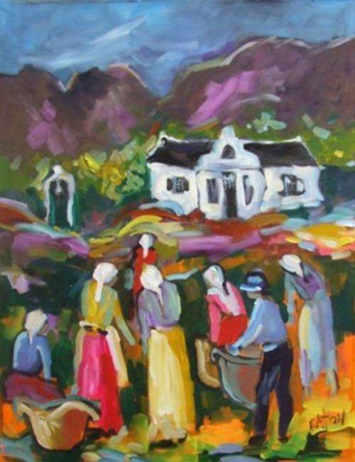Acrylic on canvas (530 x 700) Unframed