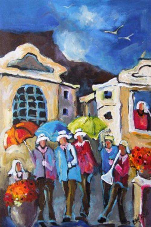 Happy days (400 x 600) . Unframed,