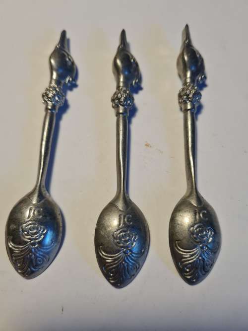 Three Jenna Clifford Duck spoons