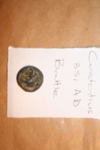 Ancient coin  Constantius 351 AD