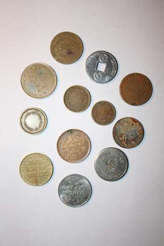 Selection of game tokens for your collection