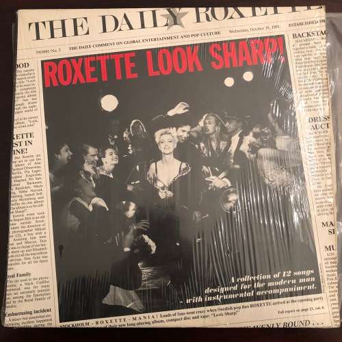 Roxette - Look Sharp Vinyl LP South African Press