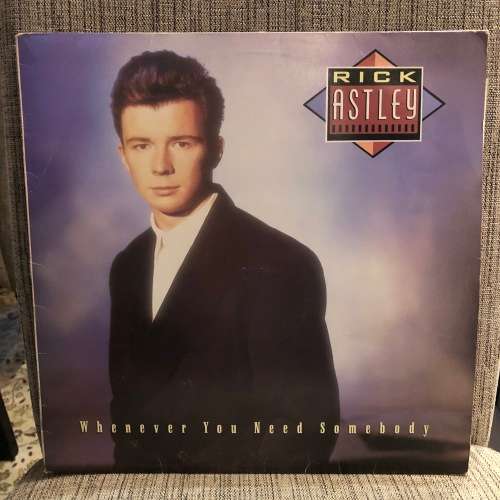 Rick Astley - Whenever You Need Somebody Vinyl LP South African Press
