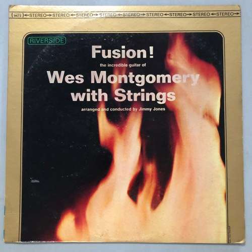 Wes Montgomery - With Strings Fusion! Vinyl LP Original 1963 US Press