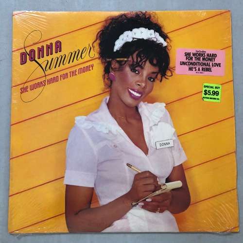 Donna Summer - She Works Hard For The Money Vinyl LP US Press