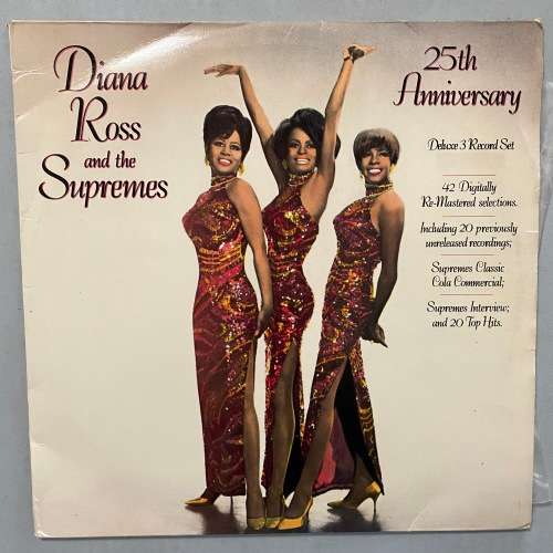 Diana Ross and the Supremes - 25th Anniversary Vinyl 3LP Motown South African Press
