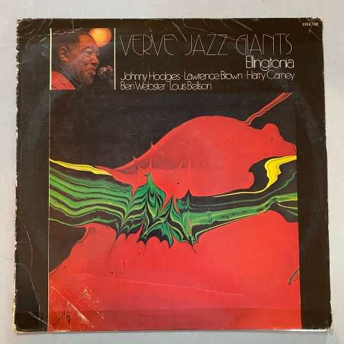Johnny Hodges - Ellingtonia Vinyl LP Jazz South African Press