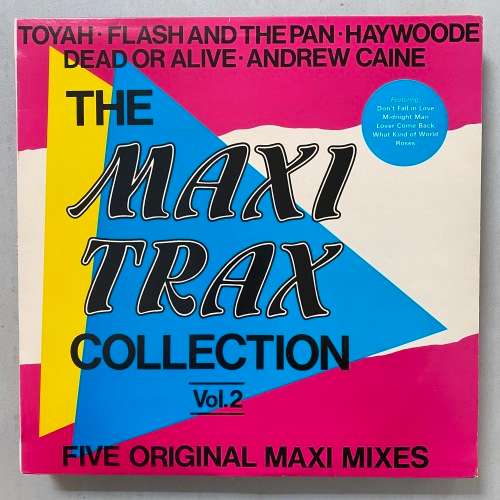 The Maxi Trax Collection Vol 2 Vinyl LP South African Only Release Dead Or Alive