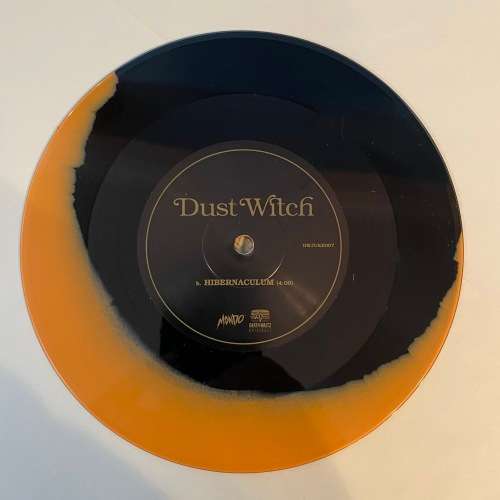 Dust Witch - Mirage Vinyl Single Orange and Black Swirl Variant Prog Space Rock