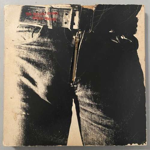 The Rolling Stones - Sticky Fingers Vinyl LP Original Zipper Cover US Press