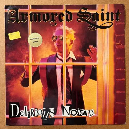 Armored Saint - Delirious Nomad Vinyl LP UK Press Heavy Metal John Bush Anthrax