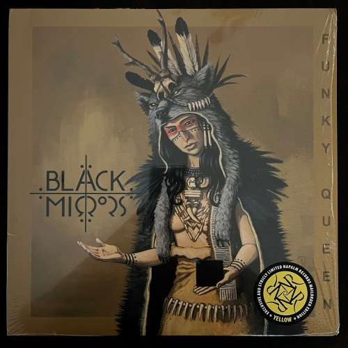 Black Mirrors - Funky Queen Vinyl 12 Inch EP Ltd Yellow Blues Rock Napalm Records