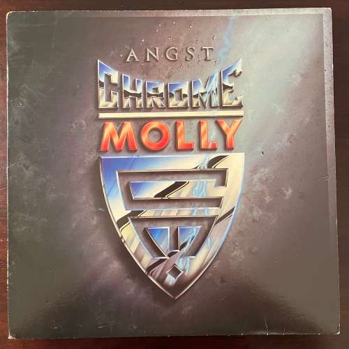 Chrome Molly - Angst Vinyl LP Hard Rock US Press Import I.R.S. Metal