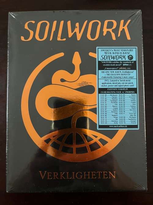 Soilwork - Verkligheten Rare Limited CD Boxset Melodic Death Metal New Sealed