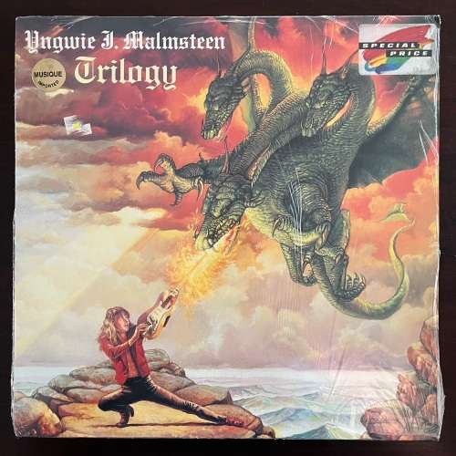 Yngwie J. Malmsteen - Trilogy Vinyl LP Dutch Press