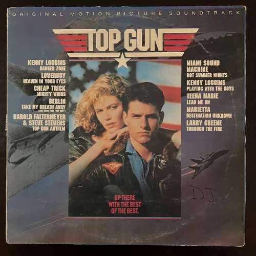 Top Gun Vinyl LP Soundtrack South African Press Kenny Loggins